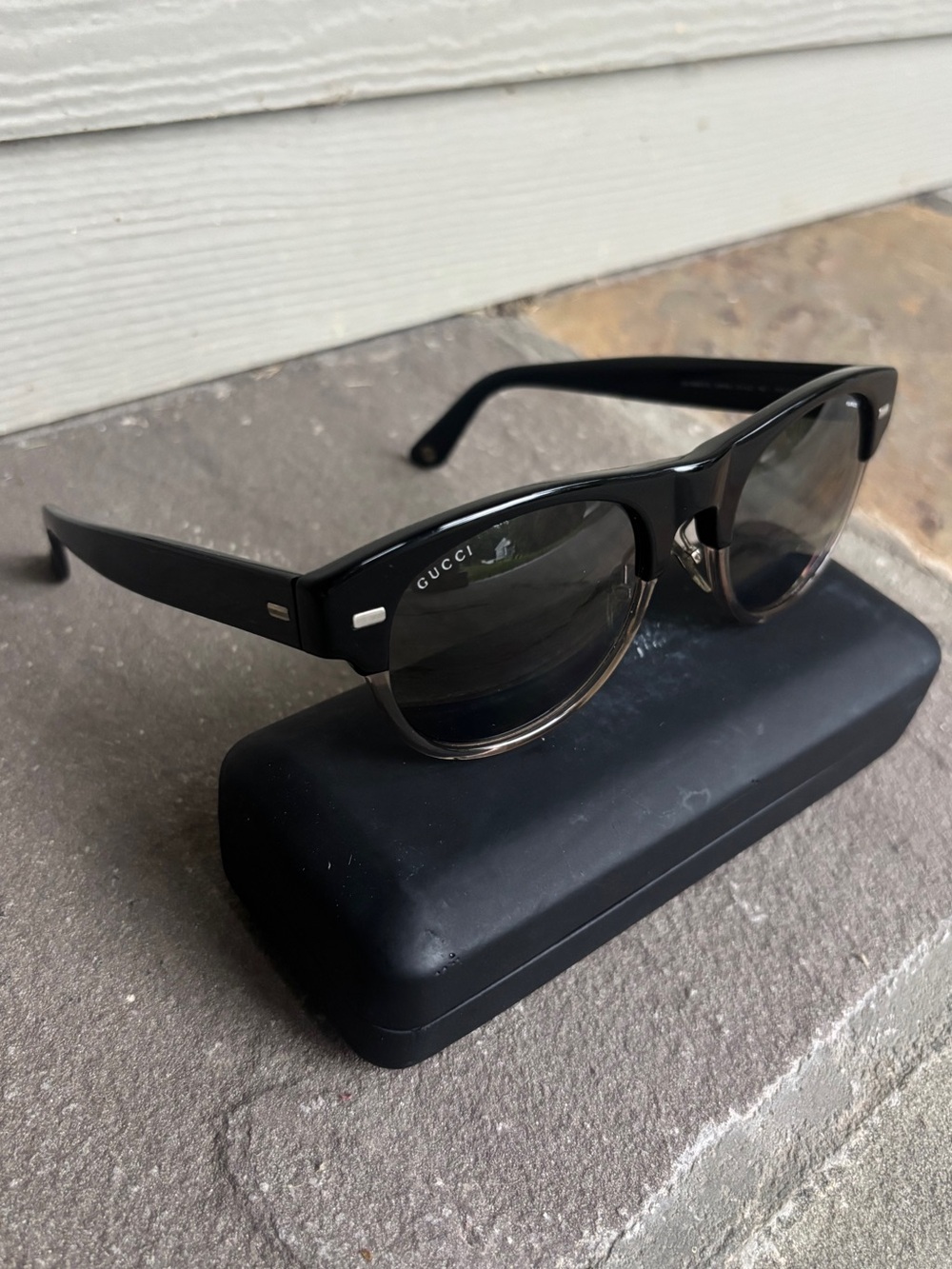 Gucci Tinted Acetate Polarized Sunglasses